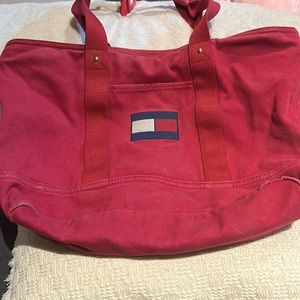 Tommy canvas tote bag with zipper 3x25